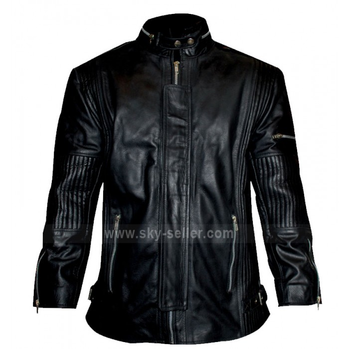 Daft Punk Electroma Black Leather Jacket